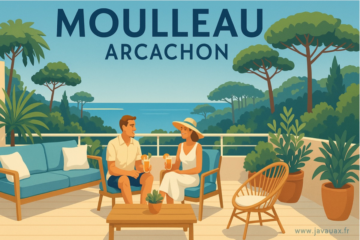 JAVAPAX.Fr location T4 Moulleau 6 couchages : votre escapade idéale