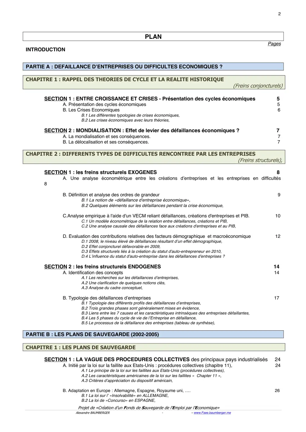Rapport FSEE, page 2