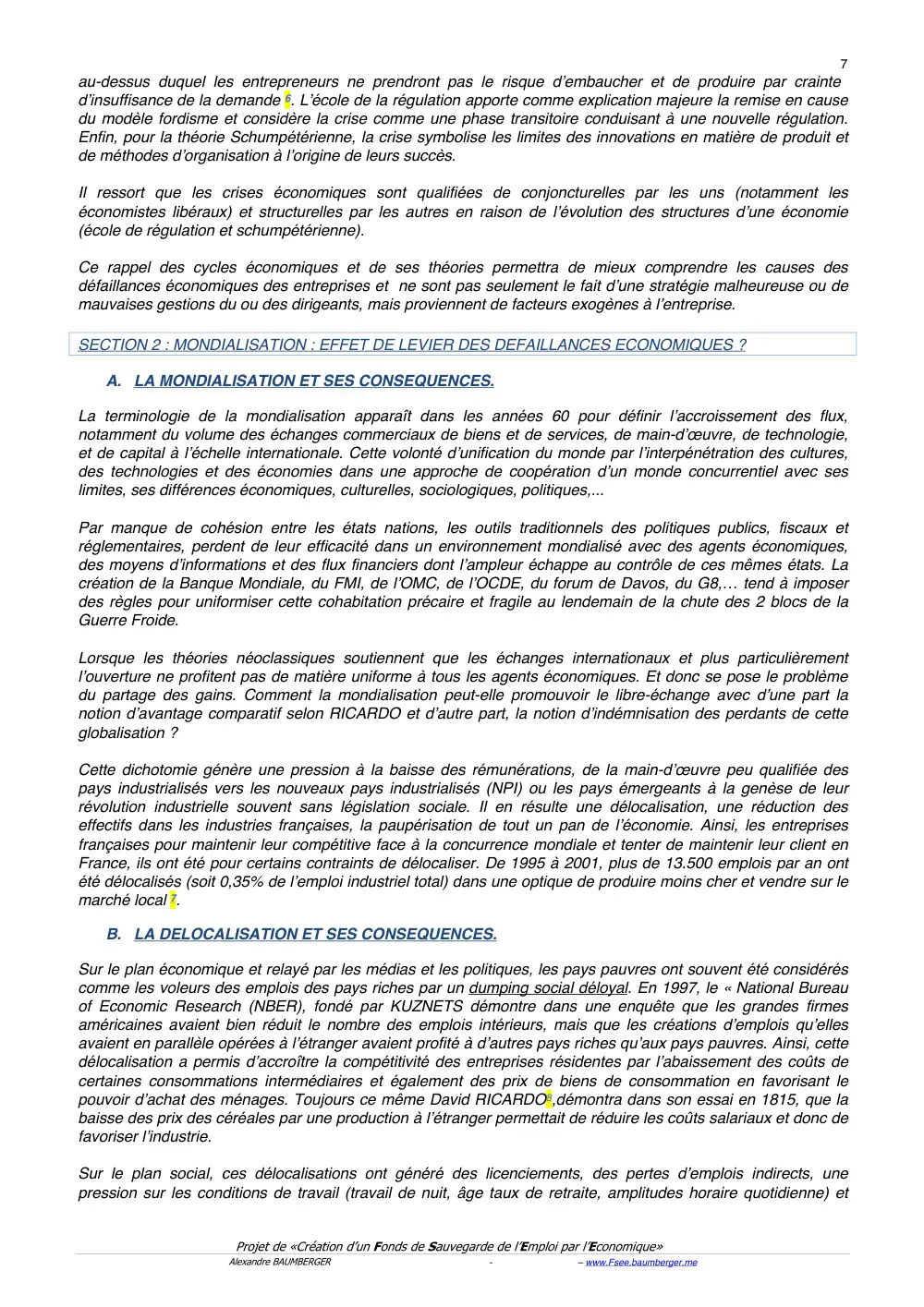 Rapport FSEE, page 7